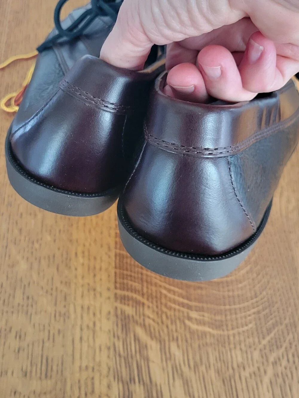 J. Crew Four-eye Lake shoes - Whiskey & Black